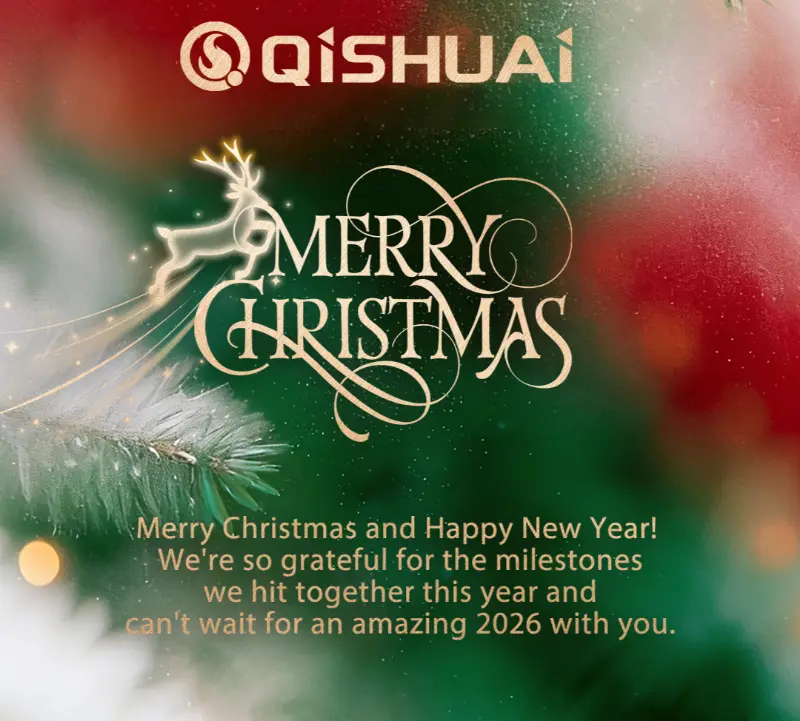 Joyeux noël! Salutations de Noël et solutions résistantes à l'usure de Shandong Qishuai Wear-Resistant Equipment