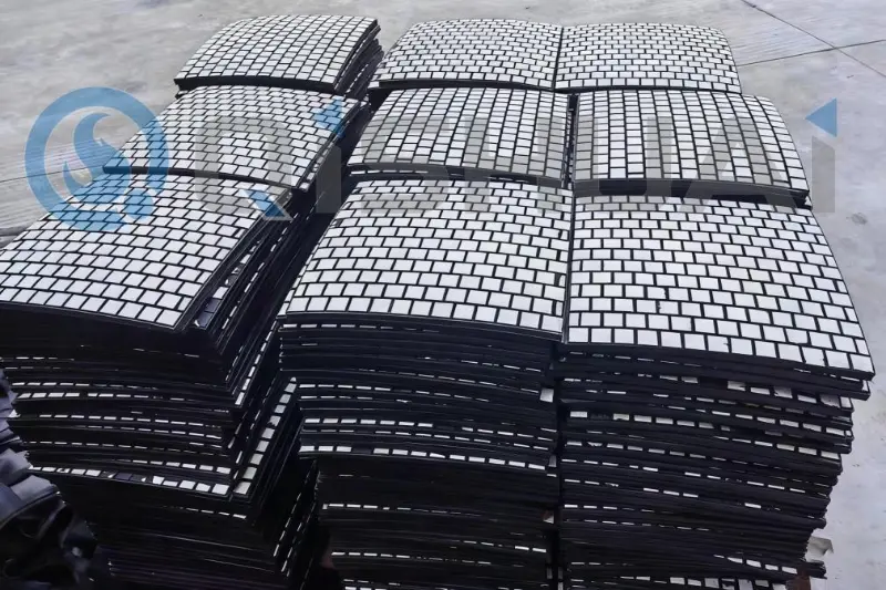 Revêtements d'usure en céramique et caoutchouc Shandong Qishuai : une solution unique pour les besoins d'approvisionnement industriels résistants à l'usure