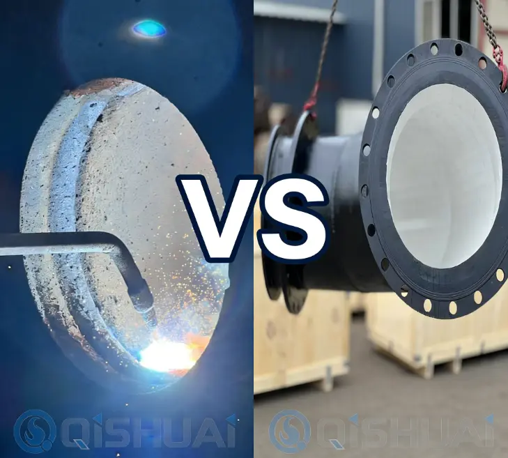 Analyse approfondie de Shandong Qishuai : Guide de sélection des tuyaux recouverts de carbure de chrome et des tuyaux revêtus de céramique d'alumine, adaptés aux conditions de forte abrasion dans toutes les industries