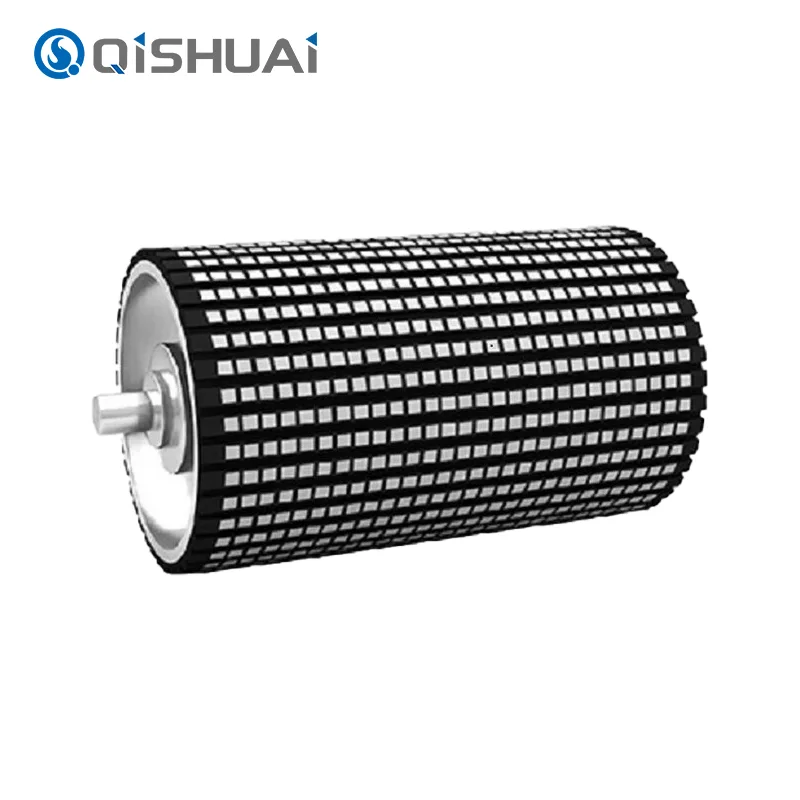 Mosaïque en céramique de calage de poulie