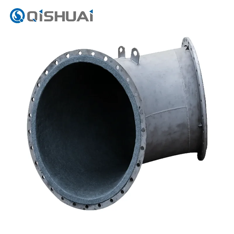 Coude composite doublé Sic