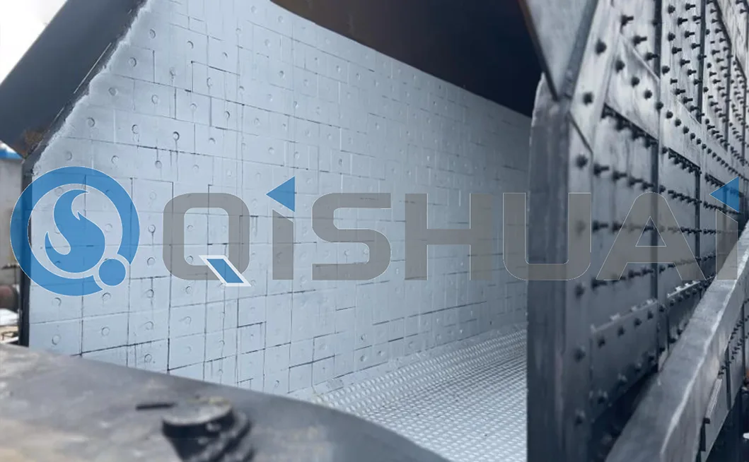 Réparation résistante à l'usure pour le déchargement des véhicules